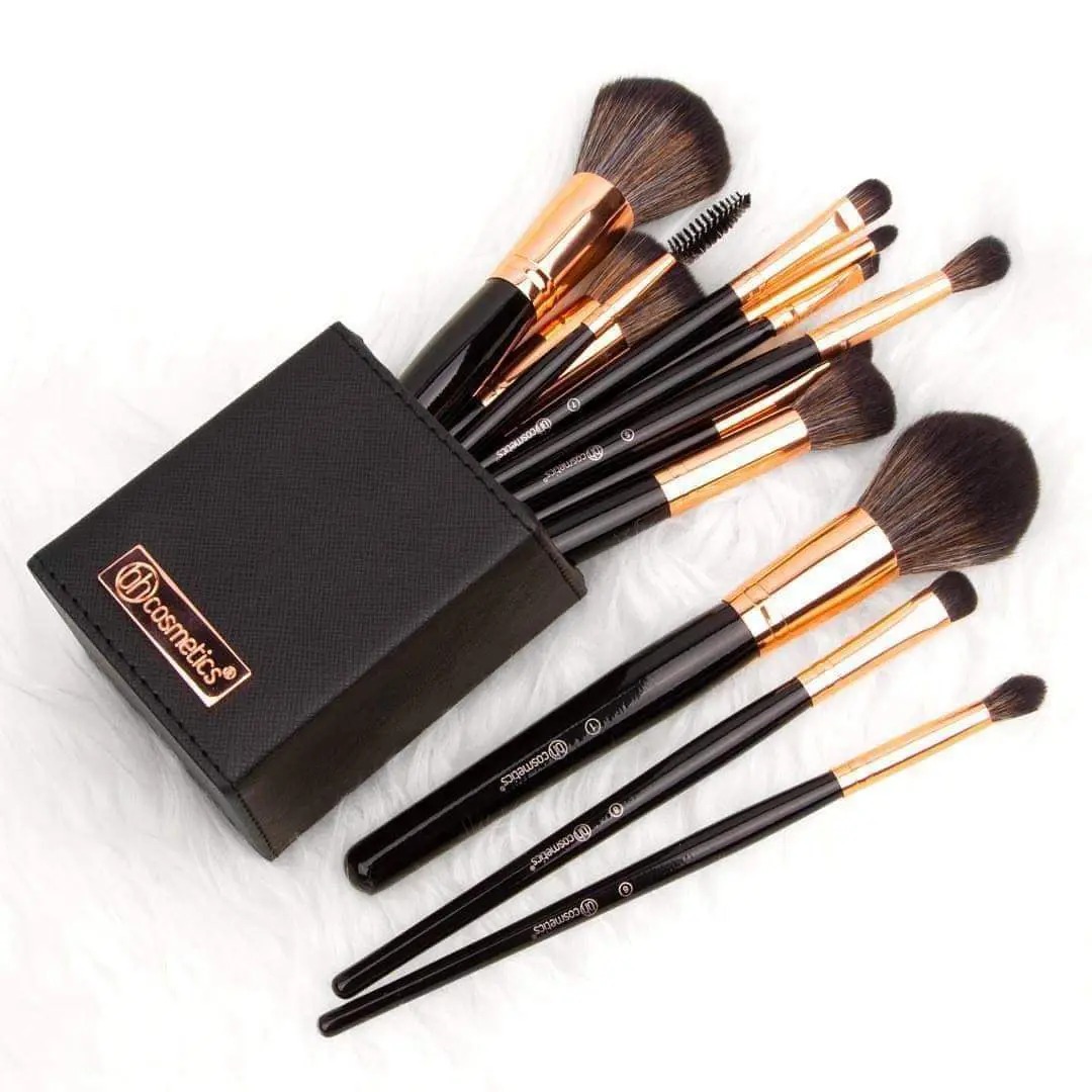 Bộ Cọ Trang Điểm 13 Cây BH COSMETICS Signature Rose Gold BHBO12